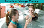 Raineforest Massage Therapy and Day Spa logo